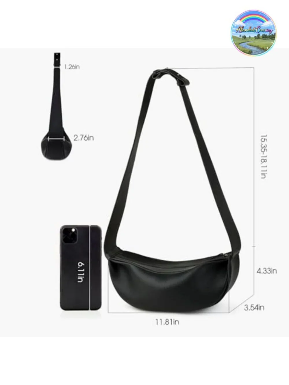 Genuine Leather Sling Bags Crossbody Women Hobo
